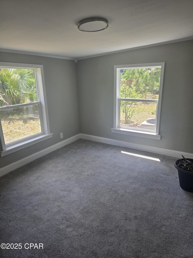 2707 W 18th St, Panama City, FL 32405 - empty room featuring carpet flooring and baseboards