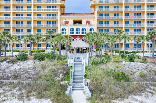 15817 Front Beach Rd Unit I-2309, Panama City Beach, FL 32413 - view of apartment building / complex with stairs