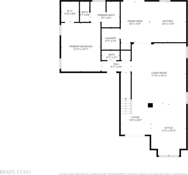 2501 Pelican Bay Dr, Panama City, FL 32408 - home floor plan