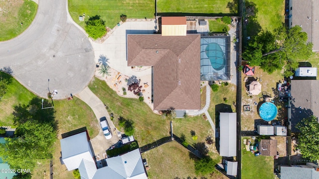 drone / aerial view