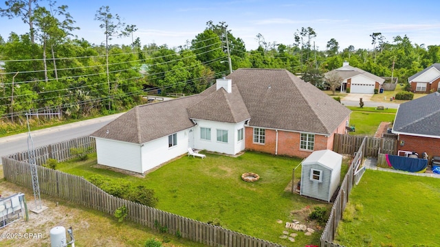 aerial view