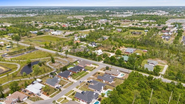 bird's eye view featuring a residential view