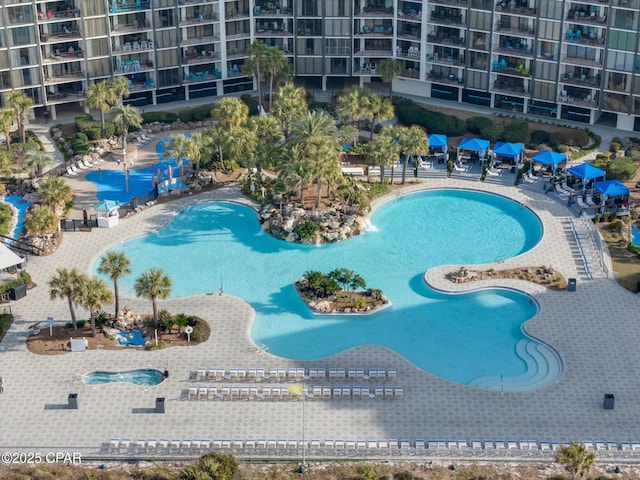 view of swimming pool