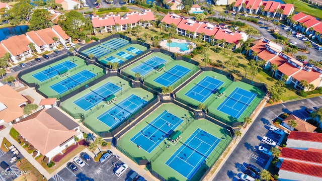 drone / aerial view