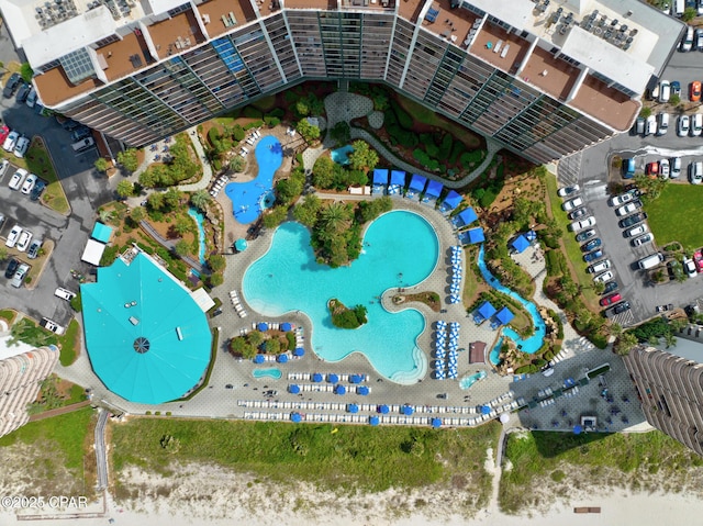 drone / aerial view