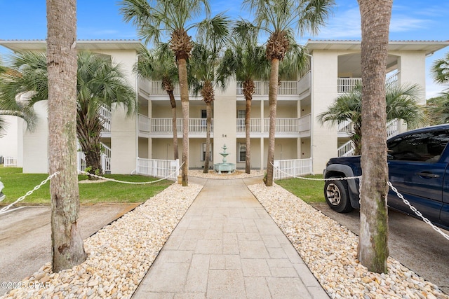 view of property