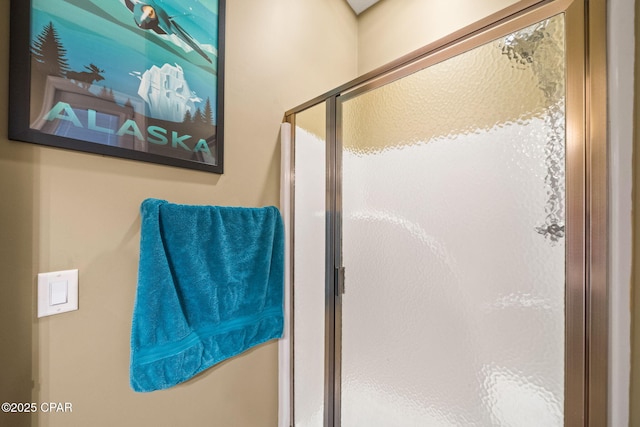 full bath with a stall shower