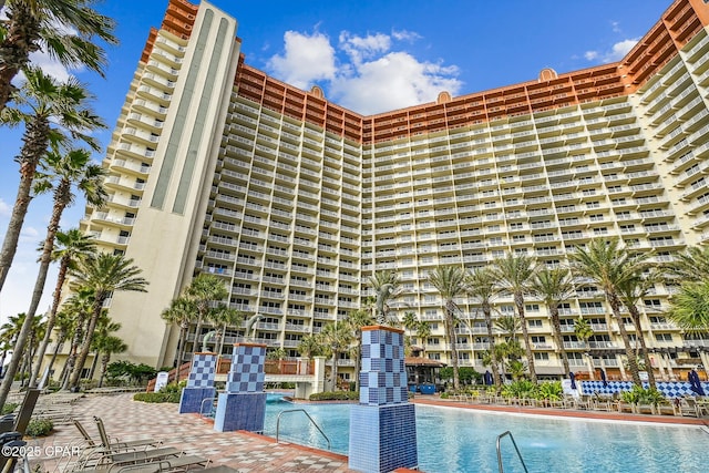 9900 S Thomas Dr Unit 1418, Panama City Beach, FL 32408 - view of community pool