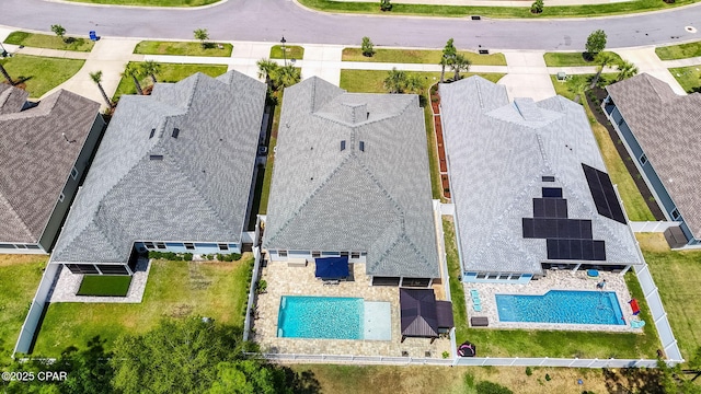 drone / aerial view