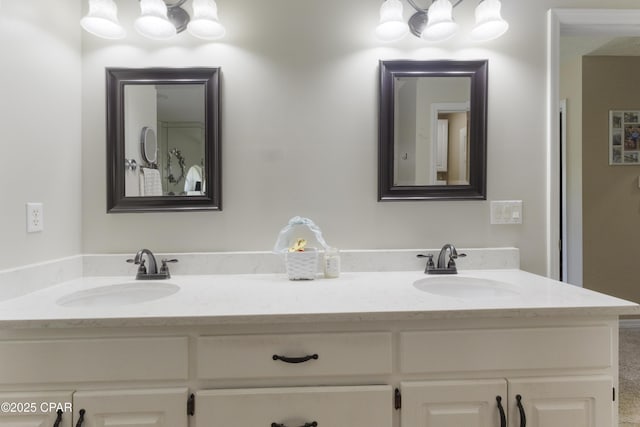 924 N College Blvd, Lynn Haven, FL 32444 - full bathroom with double vanity and a sink