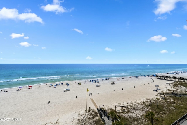 9850 S Thomas Dr Unit 810E, Panama City, FL 32408 - water view featuring local beach