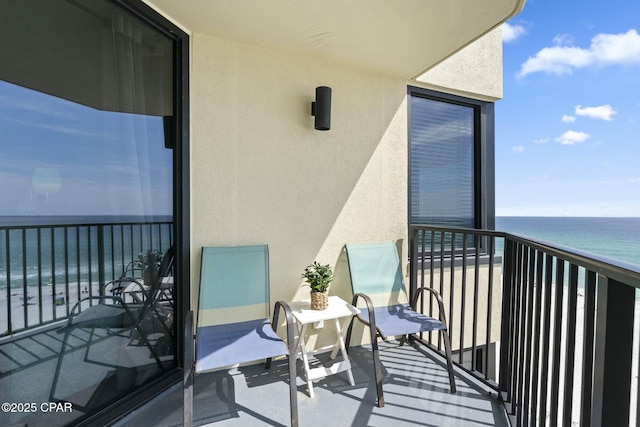 9850 S Thomas Dr Unit 810E, Panama City, FL 32408 - balcony with a water view