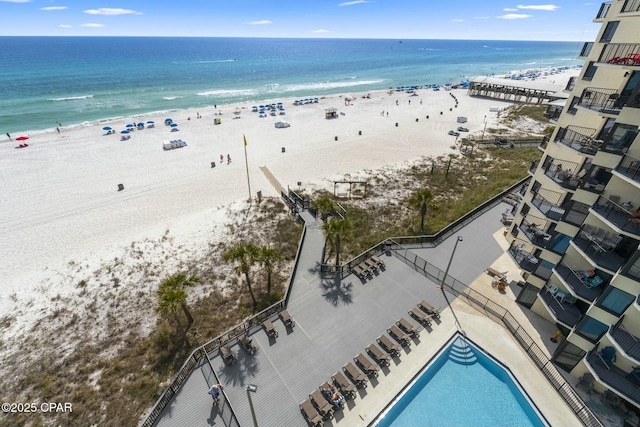 9850 S Thomas Dr Unit 810E, Panama City, FL 32408 - drone / aerial view of extended coastline