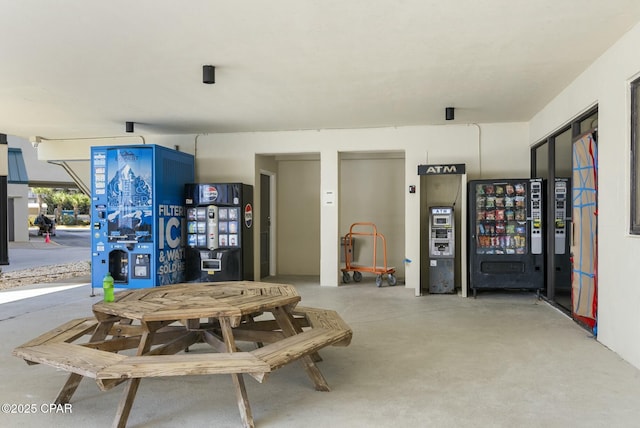 9850 S Thomas Dr Unit 810E, Panama City, FL 32408 - dining space with concrete flooring