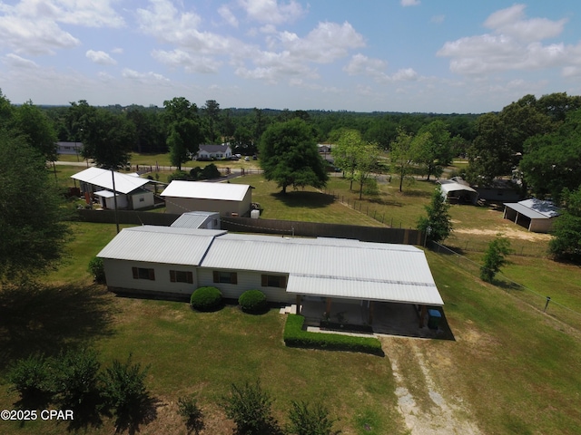 aerial view
