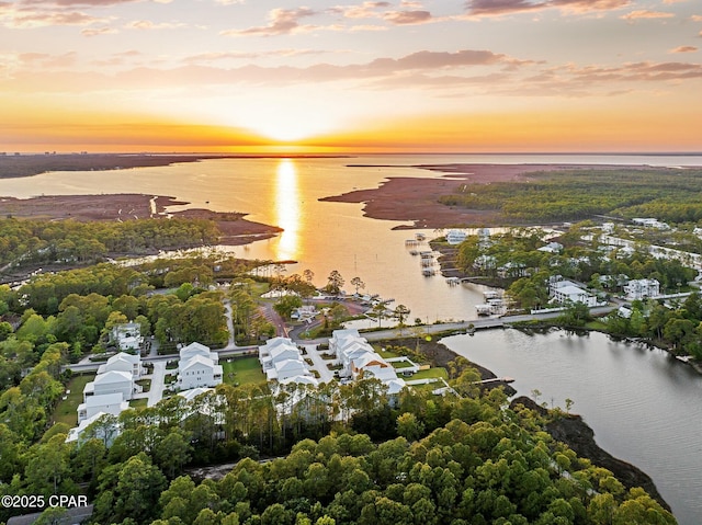 19 Mckenna Way, Santa Rosa Beach, FL 32459 - drone / aerial view featuring a water view