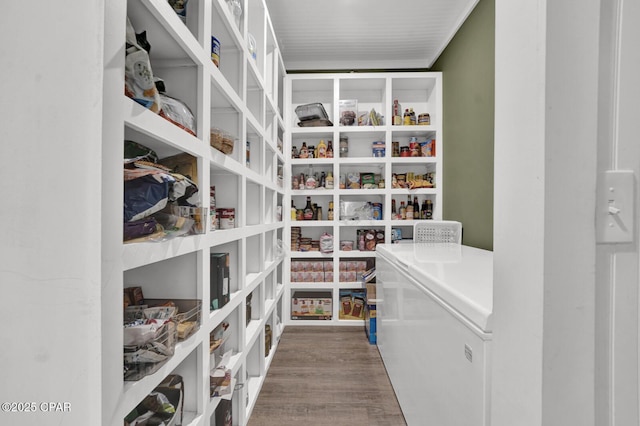 view of pantry