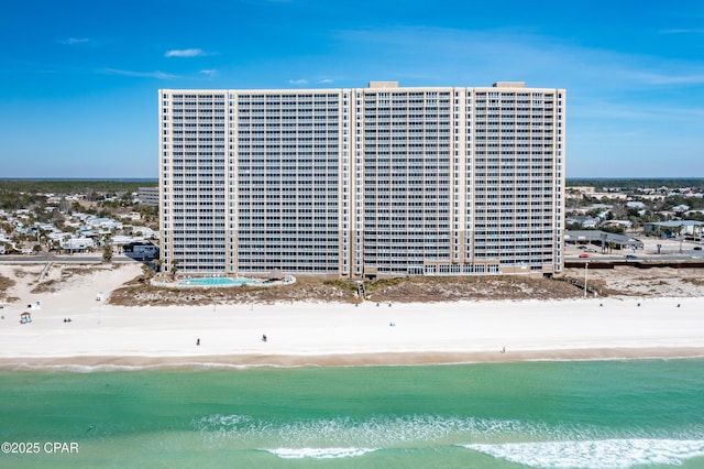 14701 Front Beach Rd Unit 834, Panama City Beach, FL 32413 - view of building exterior with view of water and beach