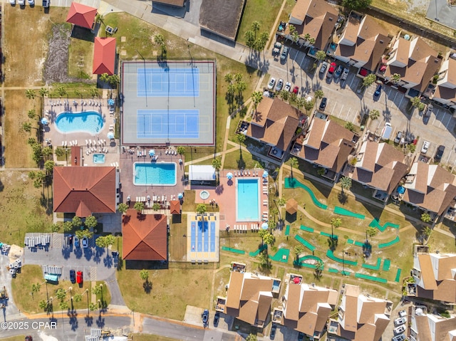 17462 Front Beach Rd Unit 24C, Panama City Beach, FL 32413 - bird's eye view of a pool