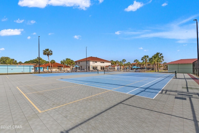 17462 Front Beach Rd Unit 24C, Panama City Beach, FL 32413 - view of tennis court