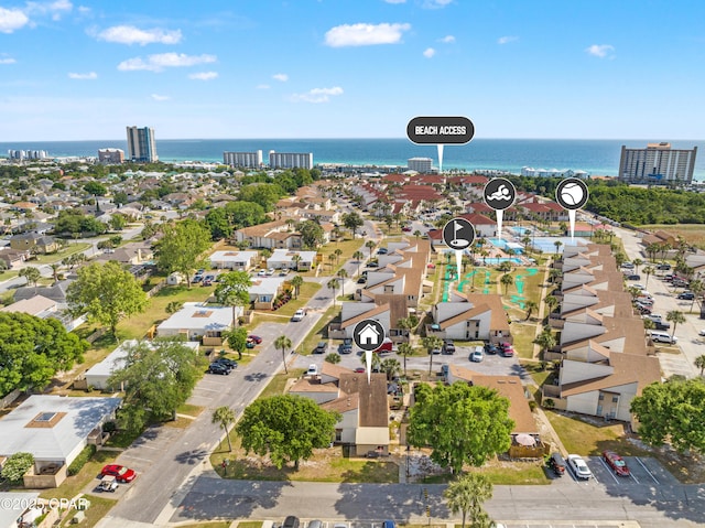 17462 Front Beach Rd Unit 24C, Panama City Beach, FL 32413 - bird's eye view of a large body of water