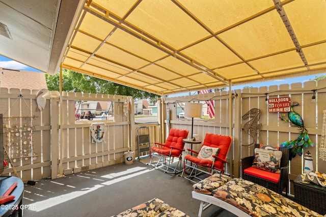 17462 Front Beach Rd Unit 24C, Panama City Beach, FL 32413 - view of patio