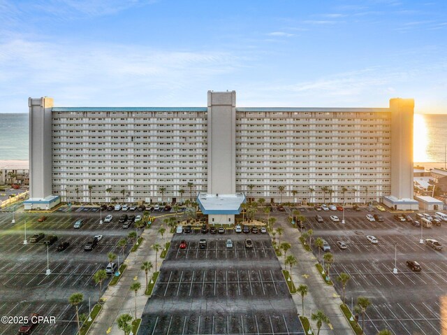 8743 Thomas Dr Unit 809, Panama City Beach, FL 32408 - view of property with a water view