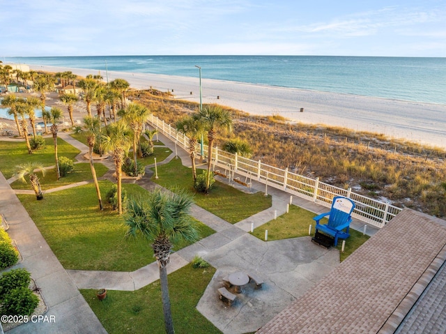 8743 Thomas Dr Unit 809, Panama City Beach, FL 32408 - bird's eye view of extended coastline