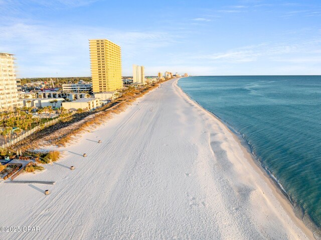 8743 Thomas Dr Unit 809, Panama City Beach, FL 32408 - water view featuring local beach
