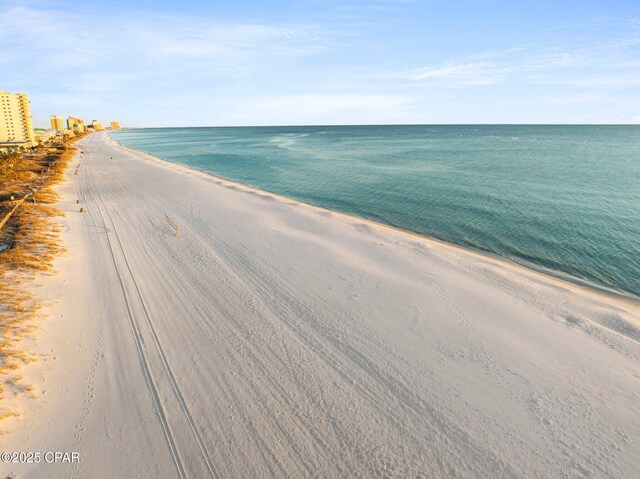 8743 Thomas Dr Unit 809, Panama City Beach, FL 32408 - water view featuring local beach