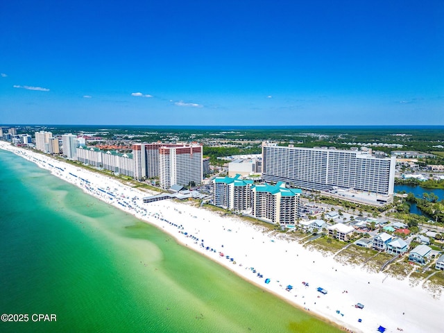 9860 S Thomas Dr Unit 1018, Panama City Beach, FL 32408 - bird's eye view of extended coastline