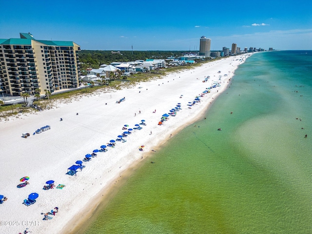 9860 S Thomas Dr Unit 1018, Panama City Beach, FL 32408 - drone / aerial view of extended coastline