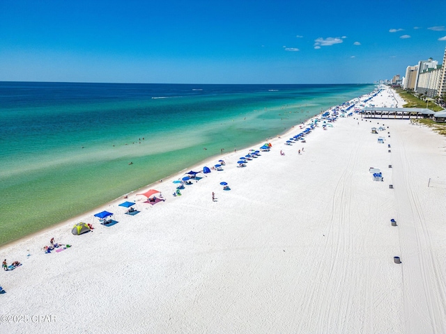 9860 S Thomas Dr Unit 1018, Panama City Beach, FL 32408 - drone / aerial view of extended coastline