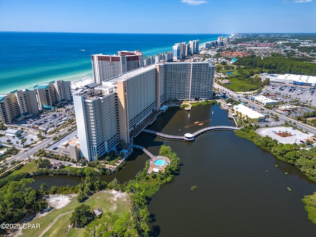 9860 S Thomas Dr Unit 1018, Panama City Beach, FL 32408 - view of urban area featuring a nearby body of water