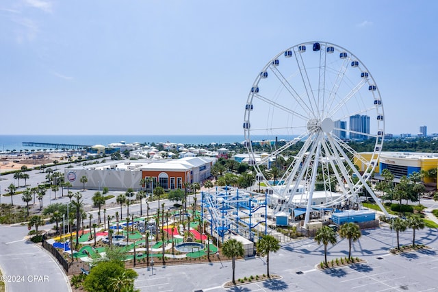 15817 Front Beach Rd Unit 1-15O5, Panama City Beach, FL 32413 - bird's eye view with a water view