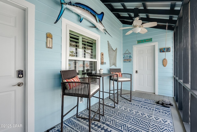 135 Bid A Wee Ln, Panama City Beach, FL 32413 - view of sunroom
