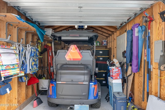 135 Bid A Wee Ln, Panama City Beach, FL 32413 - storage room with a garage