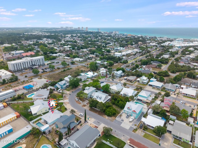 135 Bid A Wee Ln, Panama City Beach, FL 32413 - aerial view of property's location with a nearby body of water and nearby urban area