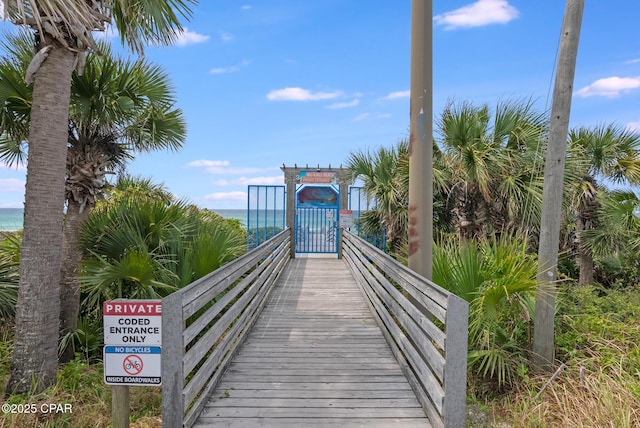 135 Bid A Wee Ln, Panama City Beach, FL 32413 - surrounding community featuring a water view