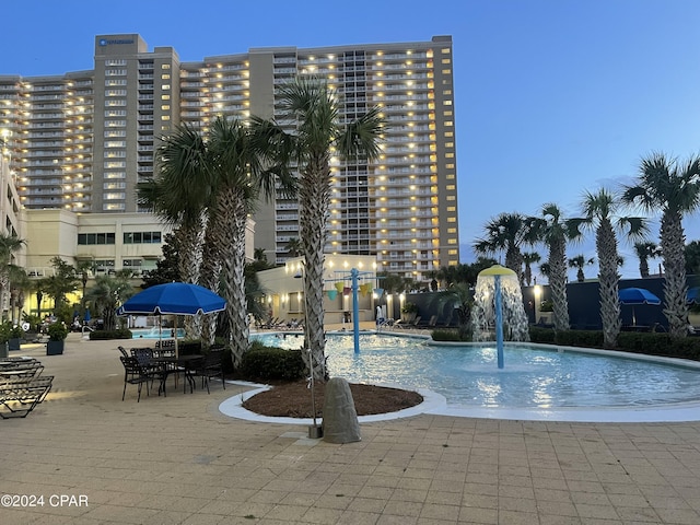 view of community pool