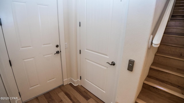 details with wood finished floors