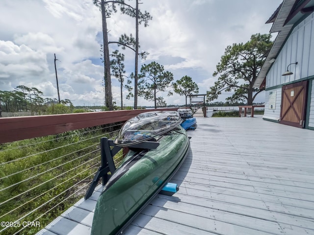 view of deck