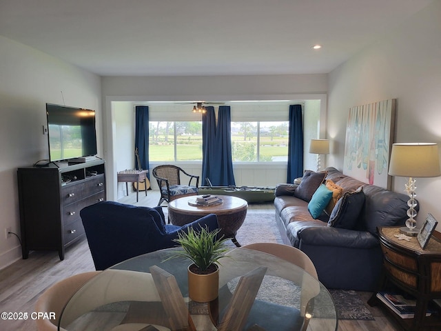 4725 Bay Point Rd Unit 262, Panama City Beach, FL 32408 - living area with wood finished floors