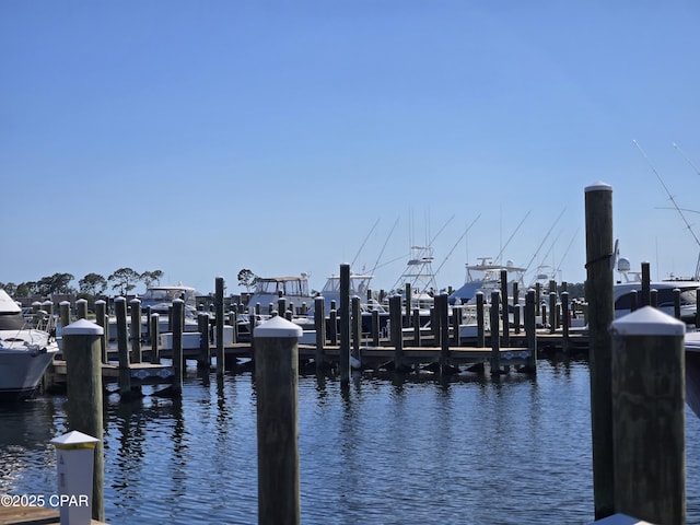 4725 Bay Point Rd Unit 262, Panama City Beach, FL 32408 - dock area featuring a water view