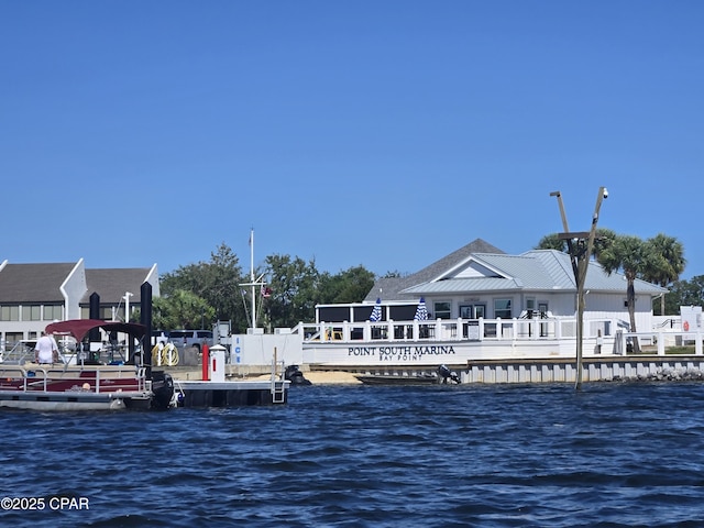 4725 Bay Point Rd Unit 262, Panama City Beach, FL 32408 - view of dock with a water view
