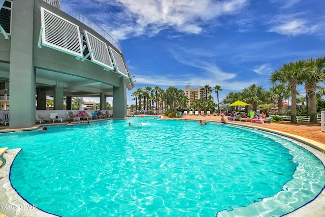 9860 S Thomas Dr Unit 1202, Panama City Beach, FL 32408 - view of community pool