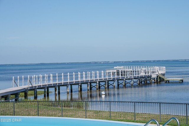 exterior space featuring fence