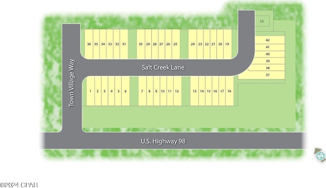 252 Salt Creek Ln, Mexico Beach, FL 32456 - map / location
