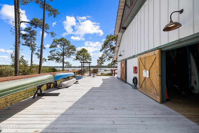 view of deck