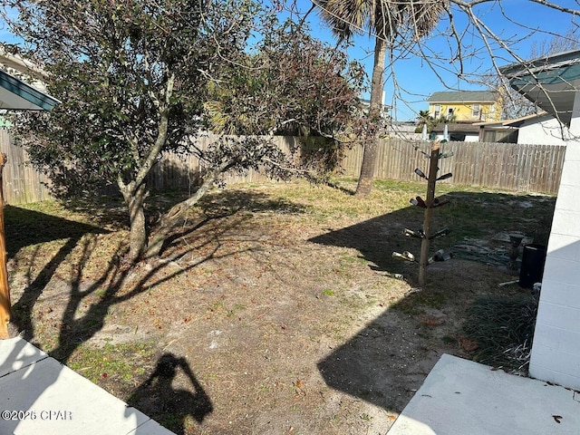 3733 Benbow St, Panama City Beach, FL 32408 - view of fenced backyard